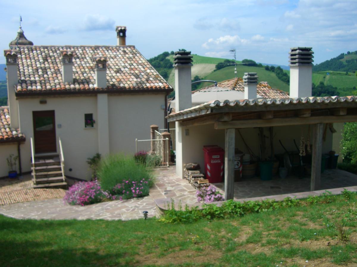 Agriturismo Pozzuolo Serrungarina Exteriör bild